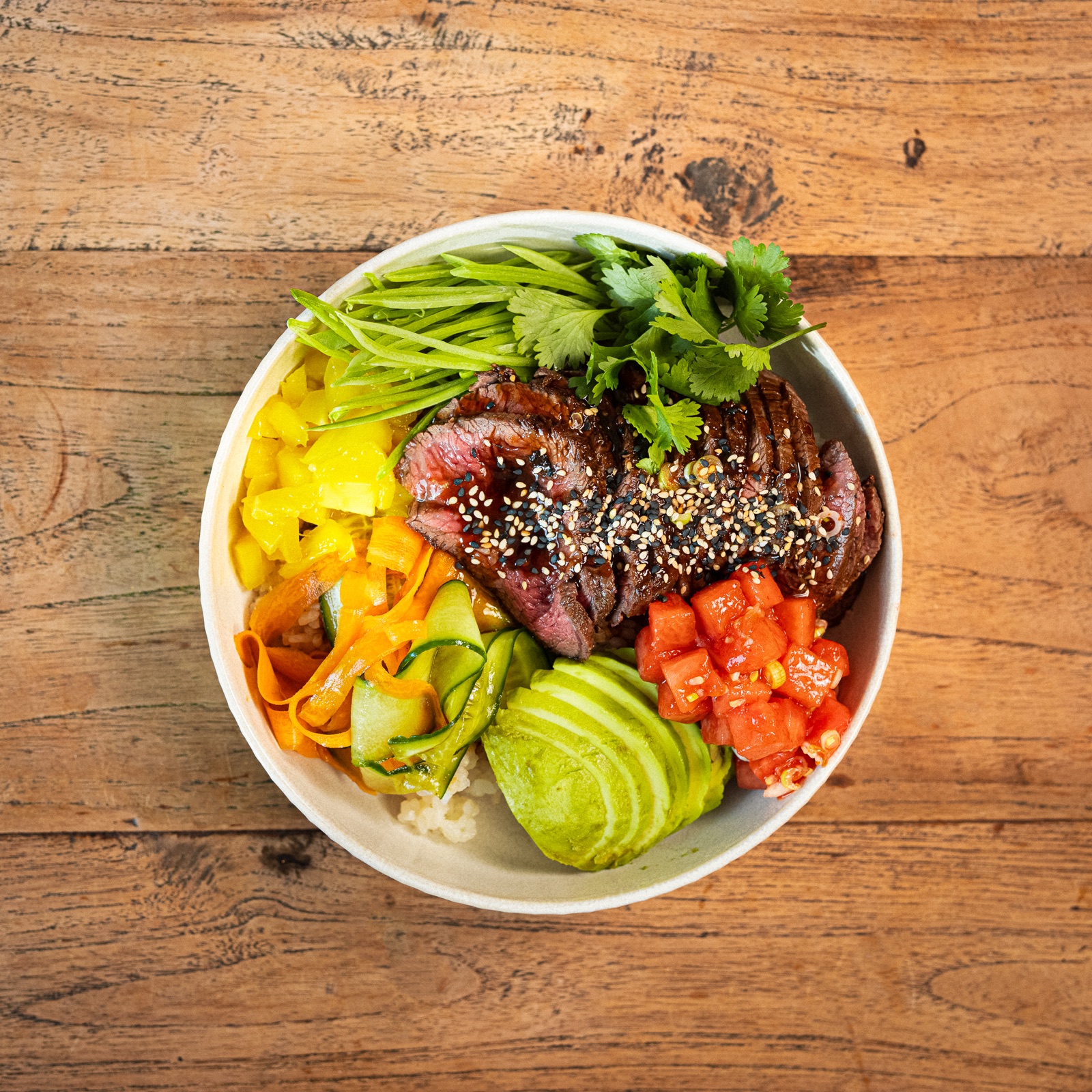Wagyu pokebowl